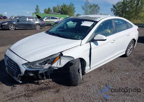 2018 Hyundai Sonata Se из США, поврежденный, VIN 5NPE24AF8JH617709